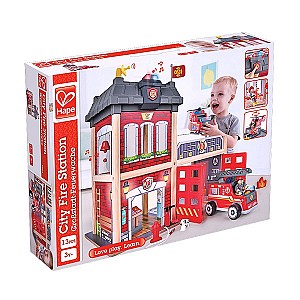 Интерактивная игрушка Hape Trusa stației de pompieri