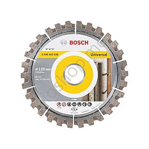 Disc de taiere Bosch 125 x 22.23 mm