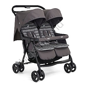 Carucior pentru gemeni Joie Aire Twin Dark Pewter