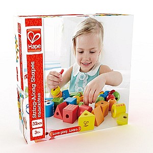 Интерактивная игрушка Hape String-Along Shapes