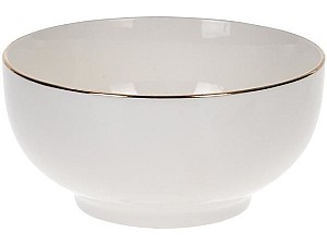 Миска EH Golden Rim белый
