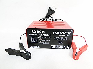 Зарядное устройство для автомобильного аккумулятора Raider RD-BC04