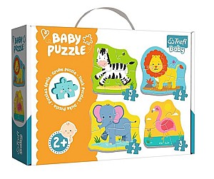 Пазлы Trefl 4in1 Animals on the Safari (36073)