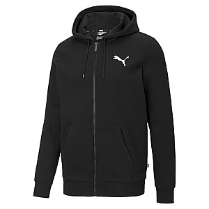 Hanorac barbati Puma Ess Small Logo Fz Hoodie Fl black