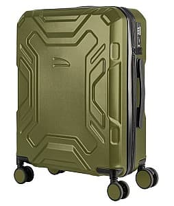 Valiza de calatorie Tucano Trolley Iron Rigid S 40L Military Green (BTRIR-S-VM)