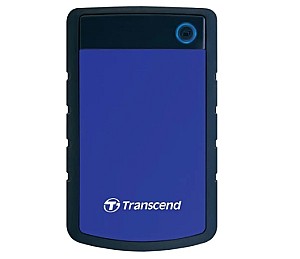 Внешний жёсткий диск Transcend StoreJet 25H3B 1TB Gri/Albastru  (TS1TSJ25H3B)