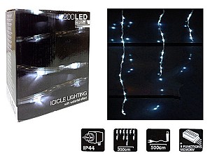 Luminite de Craciun Christmas Turturi 200LED alb