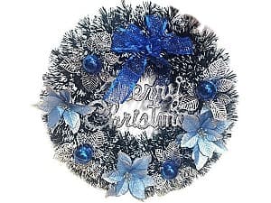 Ветка Christmas Merry Christmas с синим декором