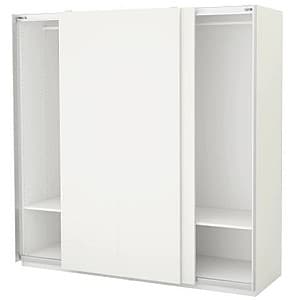 Dulap cupe IKEA Pax White Hasvik/White 200x66x201 cm