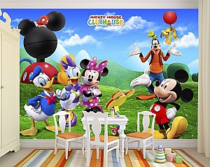Fototapet 3d Art.Desig Clubul lui Mickey Mouse
