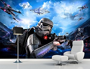 Fototapet 3d Art.Desig Războiul Stelelor Star Wars Battlefront