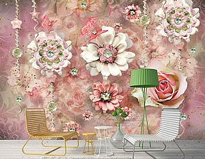 Fototapet 3d Art.Desig Floral tapet_12