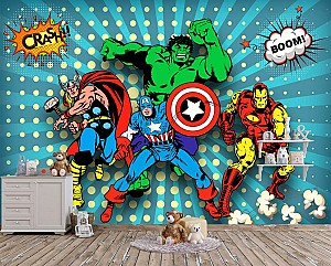 Fototapet 3d Art.Desig Marvel comics