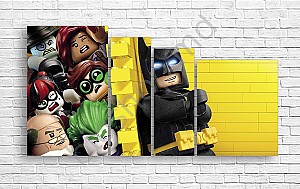 Tablou multicanvas Art.Desig Lego Batman