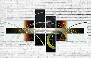 Модульная картина Art.Desig АБСТРАКЦИЯ 10