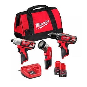 Набор электроинструментов Milwaukee M12BPP3A-202B