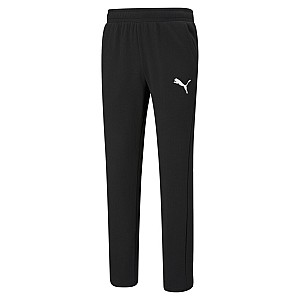 Pantaloni sport barbati Puma Ess Logo Pants Tr Op Black