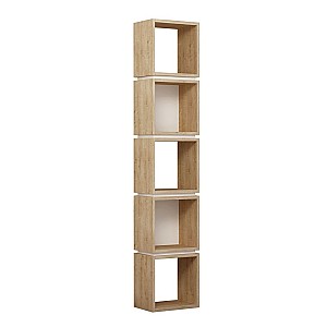 Стеллаж DECO Multi Oak/White