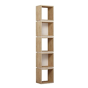 Стеллаж DECO Multi Oak/White