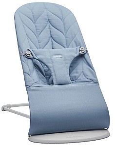 Шезлонг детский BabyBjorn Bliss Blue Bumbac