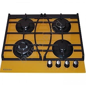 Plita pe gaz incorporabila Backer HC-435W YELLOW 