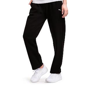 Pantaloni femei Puma Ess Sweatpants Fl Op Black