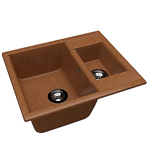 Раковина на кухню Dr. Gans Astra 620х510х217 Brun/Terracota