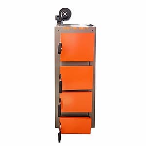Котел твердотопливный MetalBet Carbon Classic Bio 17KW