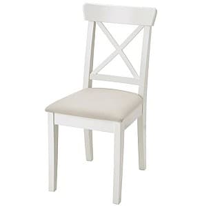 Scaun de lux IKEA Ingolf  White/Hallarp beige