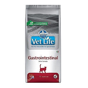 Hrana uscata pentru pisici Farmina VET LIFE NATURAL DIET CAT GASTRO INTESTINAL 2 KG