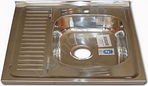 Раковина на кухню Becky 60 60 0.4 BK R EPL