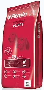 Сухой корм для собак Fitmin Medium Puppy 3kg