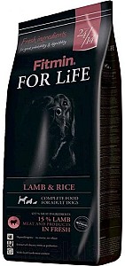 Hrana uscata pentru caini Fitmin For Life Lamb & Rice 3kg