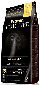 Hrana uscata pentru caini Fitmin For Life Adult Mini 15kg