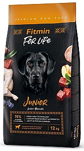 Сухой корм для собак Fitmin For Life Junior Large Breeds 12kg