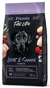 Hrana uscata pentru caini Fitmin For Life Light & Senior 12kg