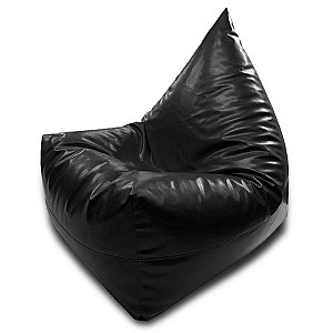 Fotoliu puf Beanbag Gloss Pyramid Max XL Black