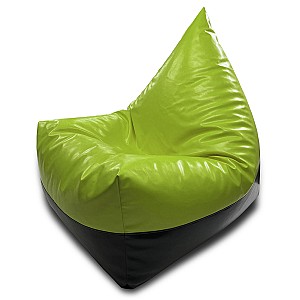 Fotoliu puf Beanbag Gloss Pyramid Max XL Green