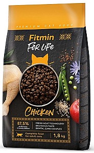 Hrana uscata pentru pisici Fitmin For Life Adult Chicken 1.8kg