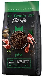 Hrana uscata pentru pisici Fitmin For Life Adult Lamb 8kg