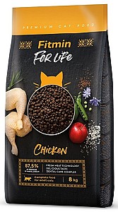 Hrana uscata pentru pisici Fitmin For Life Adult Chicken 8kg