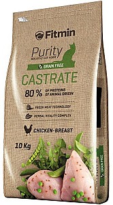 Hrana uscata pentru pisici Fitmin Purity Castrate 10kg