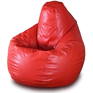 Fotoliu puf Beanbag Gloss Pear Max L Red