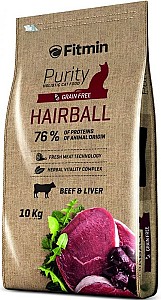 Сухой корм для кошек Fitmin Purity Hairball 10kg