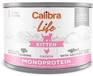 Hrana umeda pentru pisici Calibra Life Can Kitten Chicken 200g