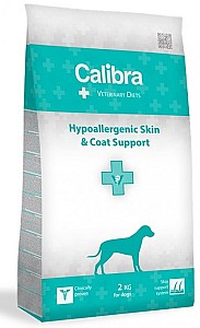 Hrana uscata pentru caini Calibra Veterinary Diets Hipoallergenic Skin&Coat Support 2kg