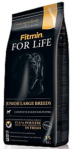 Hrana uscata pentru caini Fitmin For Life Junior Large Breeds 3kg