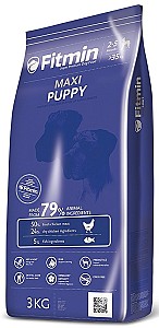Hrana uscata pentru caini Fitmin Maxi Puppy 3kg