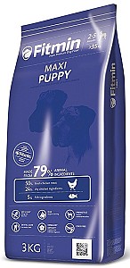 Сухой корм для собак Fitmin Maxi Puppy 3kg