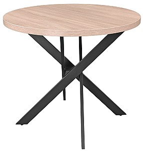 Ламинированный стол DP Torino Rondo Сонома 900